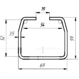Направляющая ЭКО 011.6, изображение 3
