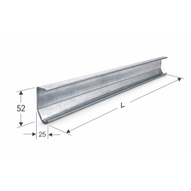 Направляющая вертикальная L=5000, изображение 3