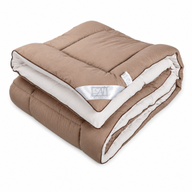 ОЖЛ-15-Мокко-Беж Одеяло "FLUFFY DREAM" CLASSIC, Цвет: мокко-бежевый, Размер одеяла: 140х205 