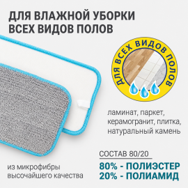 Швабра Hausmann HM-45R Cosmic Home, изображение 16