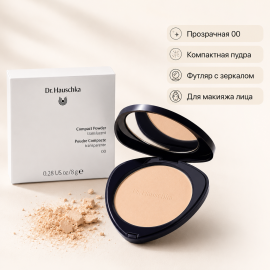 Dr Hauschka Компактная пудра 00 Прозрачная, изображение 2