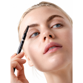 Карандаш для бровей Dr. Hauschka с кисточкой, 01 Светло-коричневый, изображение 4