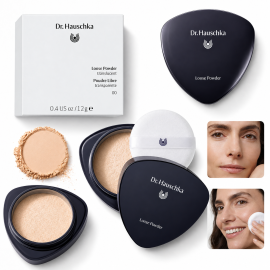 Dr.Hauschka Пудра для лица рассыпчатая матирующая 00 прозрачная, изображение 10