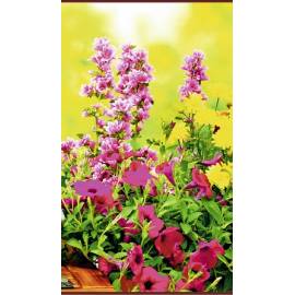 Обогреватель настенный "Домашний очаг" Цветы