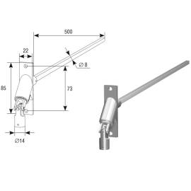 Кардан 90° RK4S, изображение 3