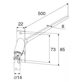 Кардан 90° RK4S, изображение 2