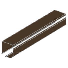 Короб защитный RB150, Цвет: коричневый