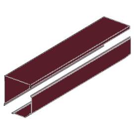 Короб защитный RB180, Цвет: бордовый