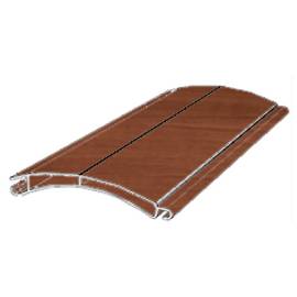 Пенонаполненный ролетный профиль RH45N40 темный орех (DARK OAK)