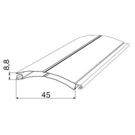 Профиль с мягким пенным наполнителем RH45N
