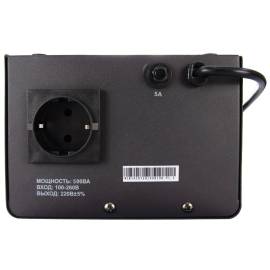 Стабилизатор напряжения Энергия Voltron 5%, Максимальная мощность нагрузки, ВА для стабилизатора: 500, Цвет: черный, изображение 8