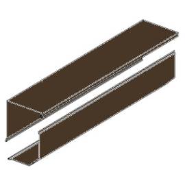 Короб защитный RB205, Цвет: коричневый