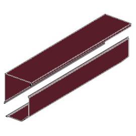 Короб защитный RB205, Цвет: бордовый