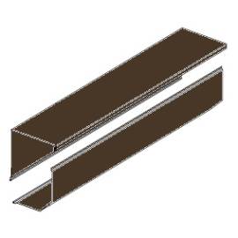 Короб защитный RB250, Цвет: коричневый