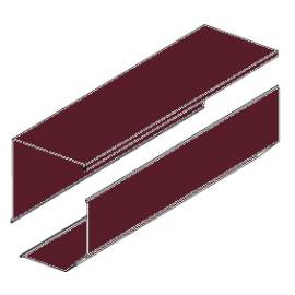 Короб защитный RB300, Цвет: бордовый