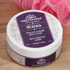 Маска-скраб для лица Жива Святогорье, Варианты: Маска-скраб для лица Жива, изображение 4