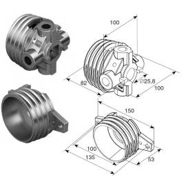 Oкончание пружины DH12001 М 95, изображение 2