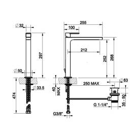 Смеситель для раковины 29903-031, изображение 2