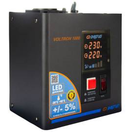 Стабилизатор напряжения Энергия Voltron 5%, Максимальная мощность нагрузки, ВА для стабилизатора: 1000, Цвет: черный, изображение 4