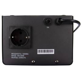 Стабилизатор напряжения Энергия Voltron 5%, Максимальная мощность нагрузки, ВА для стабилизатора: 1000, Цвет: черный, изображение 8