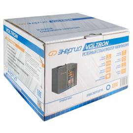 Стабилизатор напряжения Энергия Voltron 5%, Максимальная мощность нагрузки, ВА для стабилизатора: 1000, Цвет: черный, изображение 10