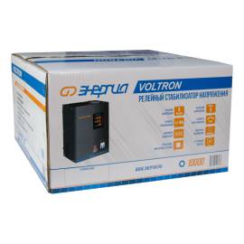 Стабилизатор напряжения Энергия Voltron 5%, Максимальная мощность нагрузки, ВА для стабилизатора: 10000, Цвет: черный, изображение 10