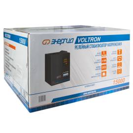 Стабилизатор напряжения Энергия Voltron 5%, Максимальная мощность нагрузки, ВА для стабилизатора: 15000, Цвет: черный, изображение 10