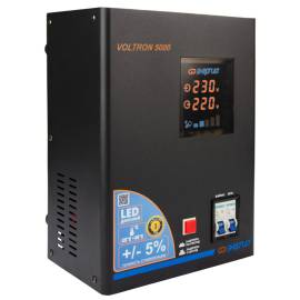 Стабилизатор напряжения Энергия Voltron 5%, Максимальная мощность нагрузки, ВА для стабилизатора: 5000, Цвет: черный, изображение 4