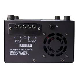 Стабилизатор напряжения Энергия Voltron 5%, Максимальная мощность нагрузки, ВА для стабилизатора: 5000, Цвет: черный, изображение 8