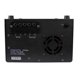 Стабилизатор напряжения Энергия Voltron 5%, Максимальная мощность нагрузки, ВА для стабилизатора: 8000, Цвет: черный, изображение 8