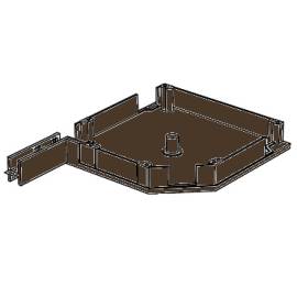 Крышка боковая RK180, Цвет: коричневый