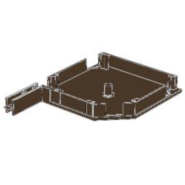 Крышка боковая RK205, Цвет: коричневый