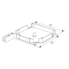 Крышка боковая RK137, Цвет: белый, изображение 2