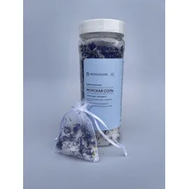 Морская парфюмированная соль с цветками василька MiPASSiON, Варианты: Морская парфюмированная соль с цветками василька, изображение 2