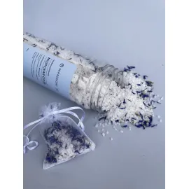 Морская парфюмированная соль с цветками василька MiPASSiON, Варианты: Морская парфюмированная соль с цветками василька, изображение 3