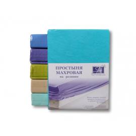 Лагуна простыня махровая на резинке 160х200+20, Варианты: ПМР-ЛАГ-160 Лагуна простыня махровая на резинке 160х200+20, изображение 2