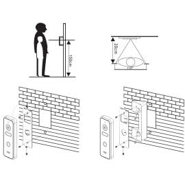 Вызывная видеопанель AT-VD308H SL, изображение 5
