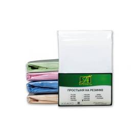 Белая простыня Сатин однотонный на резинке 180х200х25, Варианты: ПР-СО-Р-180(180)-БЕЛ Белая простыня Сатин однотонный на резинке 180х200х25, изображение 2