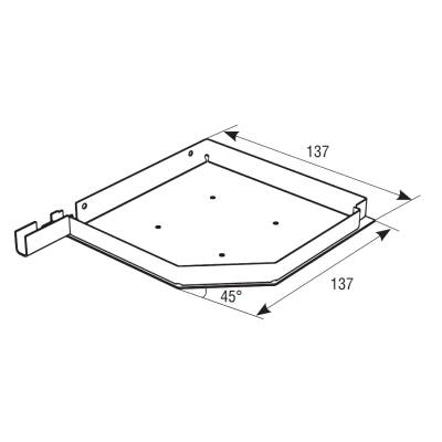 Крышка боковая стальная DOORHAN RSK13704, бежевый, Цвет: бежевый, изображение 2 от магазина Брами Маркет Крышка боковая стальная DOORHAN RSK13704, бежевый, Цвет: бежевый, изображение 2