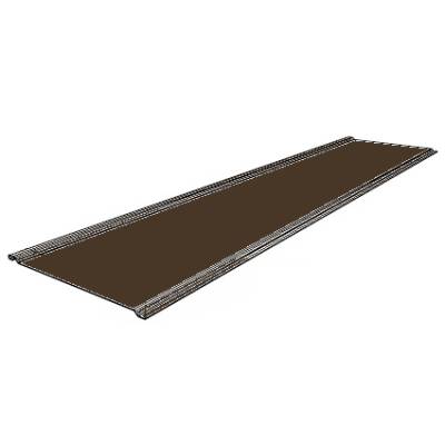 Крышка дополнительная для рольставни DOORHAN RBA37502, коричневый, Цвет: коричневый