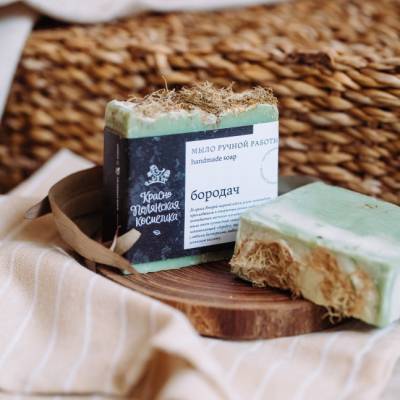 Мыло ручной работы "Бородач" Краснополянская косметика, 100 г, Варианты: Мыло ручной работы Бородач, изображение 4 от магазина Брами Маркет Мыло ручной работы "Бородач" Краснополянская косметика, 100 г, Варианты: Мыло ручной работы Бородач, изображение 4