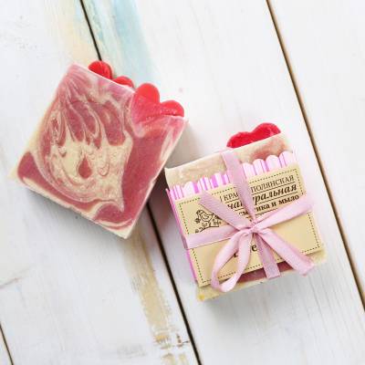 Мыло ручной работы "Love is" Краснополянская косметика, 100 г, Варианты: Мыло ручной работы Love is, изображение 6 от магазина Брами Маркет Мыло ручной работы "Love is" Краснополянская косметика, 100 г, Варианты: Мыло ручной работы Love is, изображение 6
