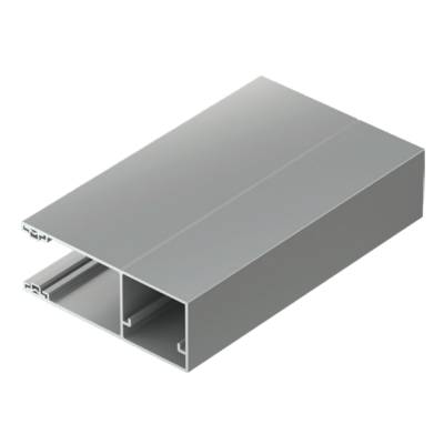 Направляющий профиль с щеткой Doorhan RG83MS01 белый, Цвет: белый