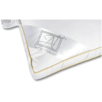 Подушка Альвитек пуховая "ПРЕМИУМ" 65х65х5 ПТ-АП-070, изображение 3