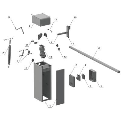 Втулка крепления стрелы скоростного шлагбаума DoorHan TOLL-11, изображение 2