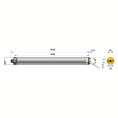Внутривальный привод SOMFY LS 40 9/16 для рольставни, Варианты: LS 40 9/16 , Цвет: синий, изображение 5 от магазина Брами Маркет Внутривальный привод SOMFY LS 40 9/16 для рольставни, Варианты: LS 40 9/16 , Цвет: синий, изображение 5
