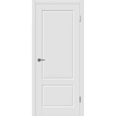 Эмалированная межкомнатная дверь ВФД Winter SHEFFIELD POLAR белого цвета, Вид остекления: без стекла, Цвет: белый, Размер полотна: 600х2000