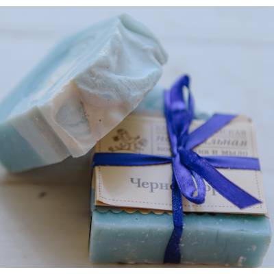 Мыло ручной работы "Чёрное море" Краснополянская косметика, 100 г, Варианты: Мыло ручной работы Чёрное море, изображение 5 от магазина Брами Маркет Мыло ручной работы "Чёрное море" Краснополянская косметика, 100 г, Варианты: Мыло ручной работы Чёрное море, изображение 5