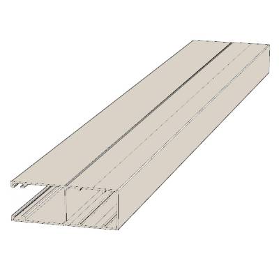 Направляющий профиль с щеткой Doorhan RG53MS39 золотой дуб (GOLDEN OAK), Цвет: золотой дуб (GOLDEN OAK)