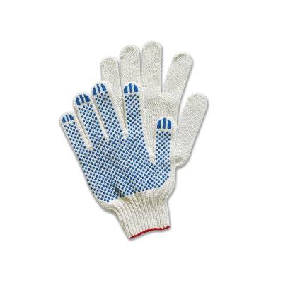 Перчатки рабочие ХБ 10 класс вязки, 3 нити с ПВХ, изображение 4
